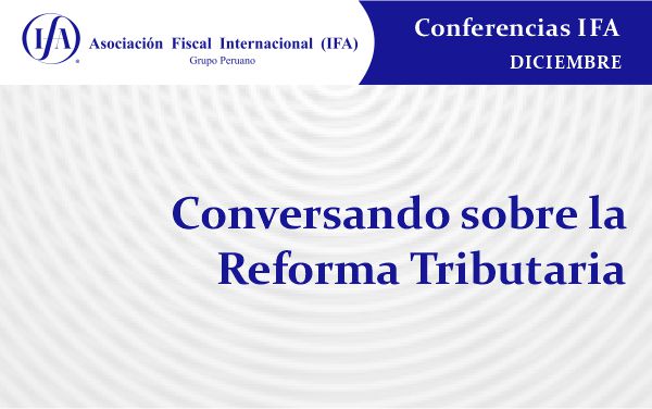 Conversando sobre la Reforma Tributaria